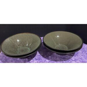 Gabbay Fusion Wasabi Soup Cereal‎ Bowls Bowl 7 Inch Green Gibson Set Of 4